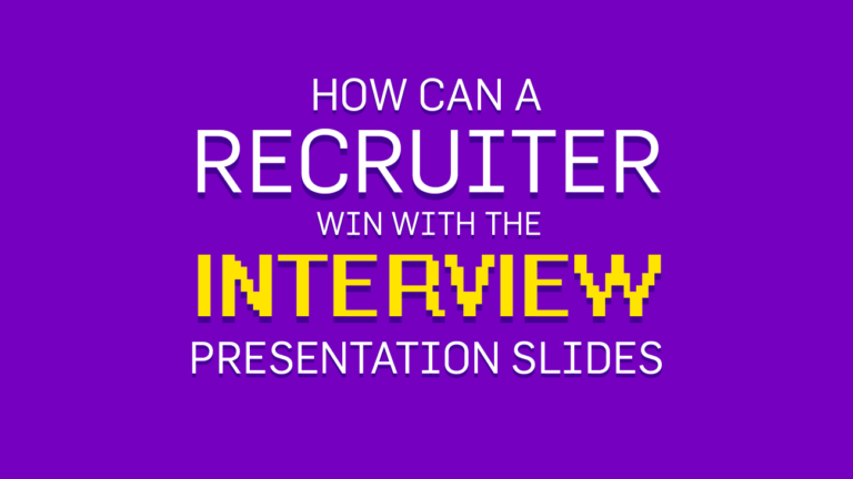 Comment un recruteur peut-il gagner avec les diapositives de présentation d’entretien ?  – SlideHunter.com