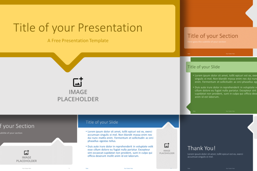 Modèle de légende pour PowerPoint et Google Slides – PresentationGO