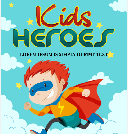 Pages de couverture des publications de super-héros |  Télécharger Modifier et imprimer