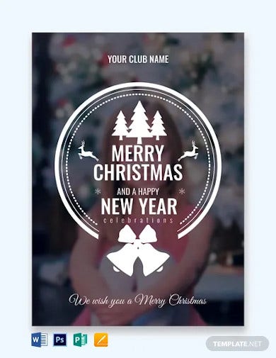Plus de 130 modèles de cartes de vœux de Noël – Téléchargement gratuit du format PSD, EPS, AI, Illustraion !