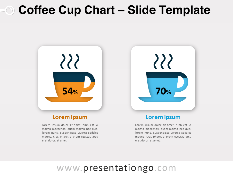 Tableau des tasses à café pour PowerPoint et Google Slides – PresentationGO