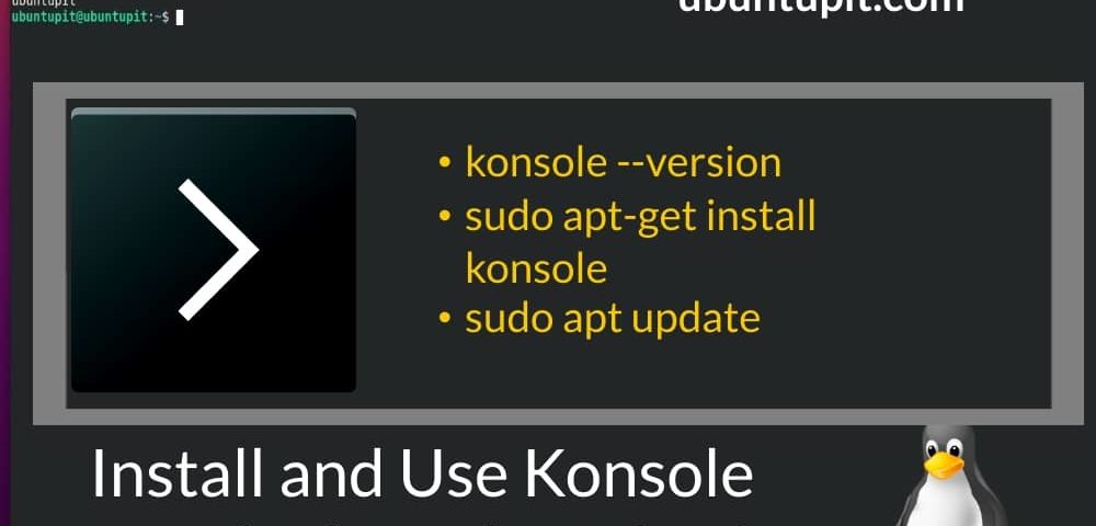 Comment installer et utiliser l’émulateur de terminal Konsole dans le système Linux