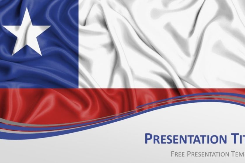 Modèle de drapeau du Chili pour PowerPoint et Google Slides – PresentationGO