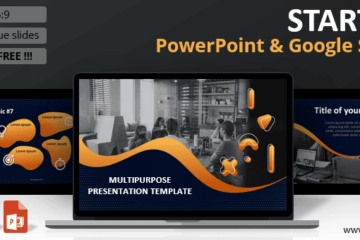 STARTUP – Modèle moderne pour PowerPoint et Google Slides