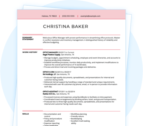 Modèles de CV administratifs gratuits pour tous les titres de poste