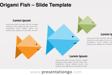 Poisson origami pour PowerPoint et Google Slides – PresentationGO