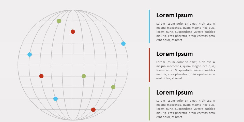 Wireframe Globe pour PowerPoint et Google Slides – PresentationGO