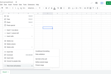 Comment ajouter/créer une liste déroulante dans Google Sheets