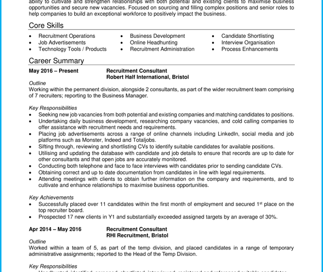 Exemple de CV recruteur 2022 + guide [Land a top job]