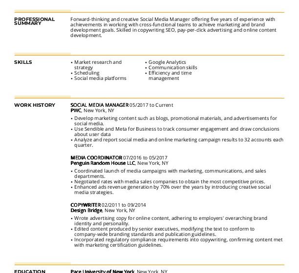 Modèles de CV marketing téléchargeables |  Pour les meilleurs emplois