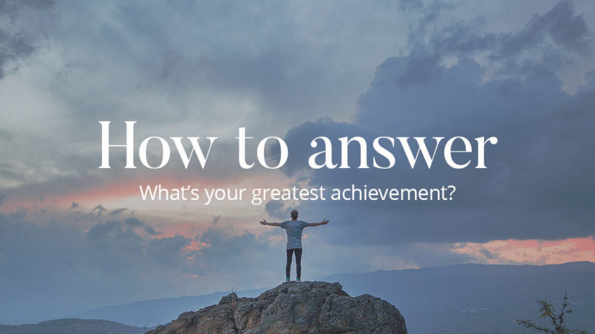 Comment répondre : Quelle est votre plus grande réussite ?  |  CV-Bibliothèque