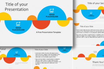 Modèle de demi-cercles pour PowerPoint et Google Slides – PresentationGO