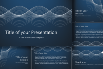 Modèle de vibrations pour PowerPoint et Google Slides – PresentationGO