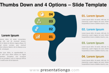 Pouces vers le bas gratuits et 4 options pour PowerPoint et Google Slides