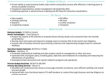 Analyste d'affaires |  Modèles de CV gratuits + Guide pratique