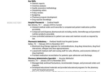 Pharmacien hospitalier |  Modèles de CV gratuits + Guide pratique