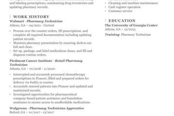 Technicien en pharmacie |  Modèles de CV gratuits + Guide pratique