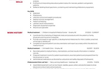 Assistant médical |  Modèles de CV gratuits + Guide pratique