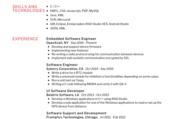 Les 20 meilleures compétences de CV de développeur de logiciels en 2022 - ResumeKraft