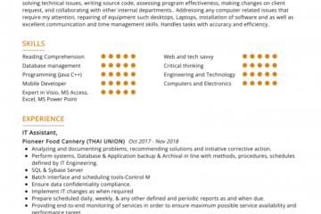Les 20 meilleures compétences de CV de technicien informatique en 2022 – ResumeKraft