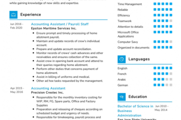 Top 20 des compétences de CV d'assistant de comptabilité 2022 - ResumeKraft