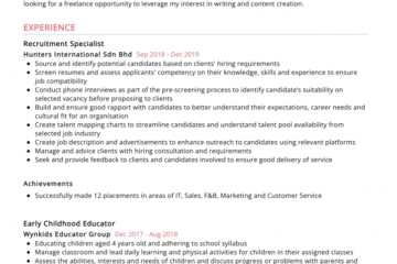 Top 20 des compétences de CV de spécialiste en recrutement en 2022 – ResumeKraft