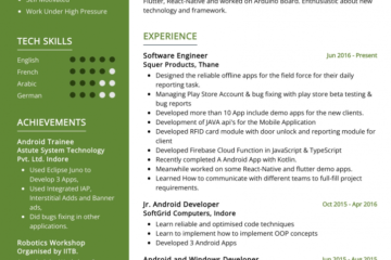 Top 20 des compétences de CV des développeurs Android en 2022 – ResumeKraft