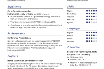 Top 20 des compétences de CV d’ingénieur en électronique et instrumentation 2022 |  Conseils de rédaction – ResumeKraft