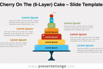 Cerise sur le gâteau (6 couches) pour PowerPoint et Google Slides