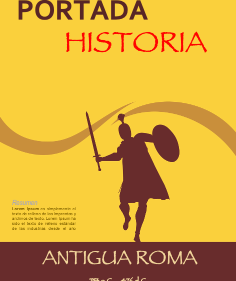 Portada de la Antigua Roma – DESCARGAR PORTADAS