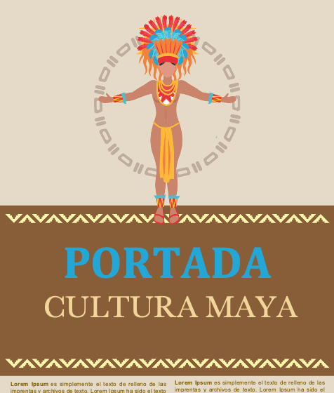Portada de la Cultura Maya – DESCARGAR PORTADAS