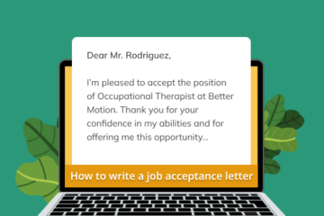 Comment rédiger une lettre d’acceptation d’emploi