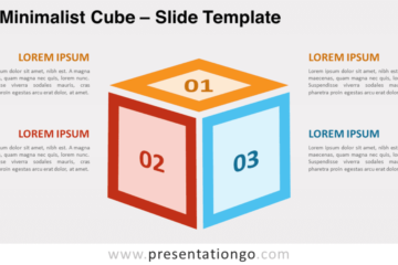 Cube minimaliste pour PowerPoint et Google Slides – PresentationGO