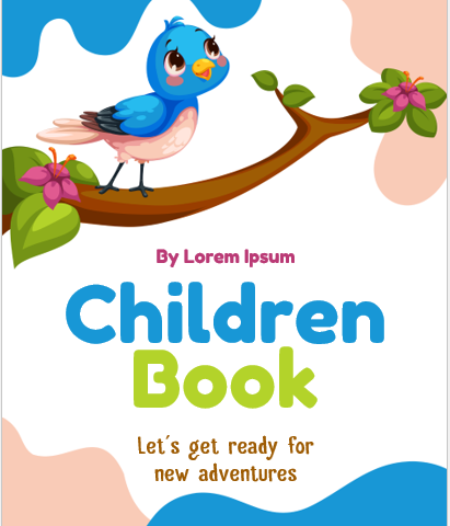Page de couverture du livre pour enfants