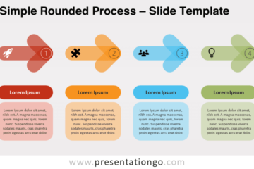 Processus arrondi simple pour PowerPoint et Google Slides – PresentationGO