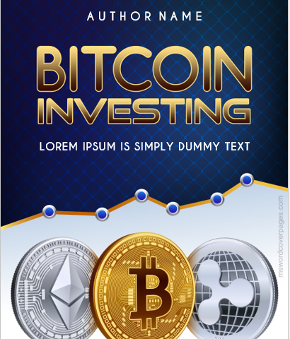 Pages de couverture d'investissement Bitcoin