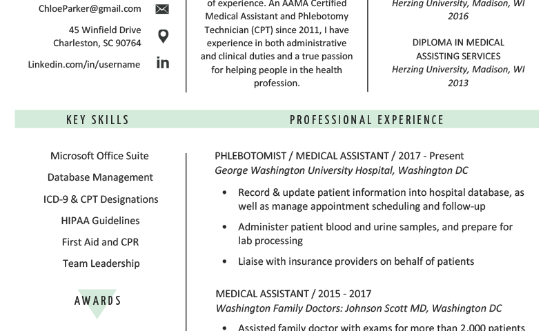 CV médical : plus de 12 exemples et conseils de rédaction