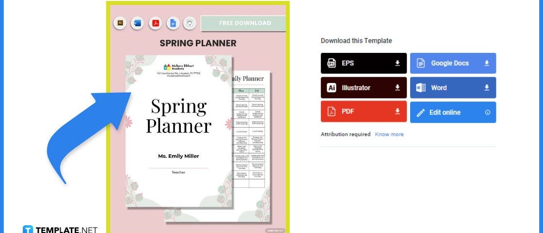 Comment faire / créer un planificateur de printemps dans Microsoft Word [Template + Example] 2023