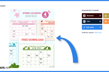 Comment faire/créer un calendrier de printemps dans Google Docs [Template + Example] 2023