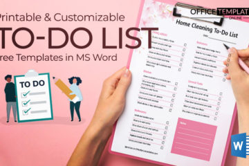10+ modèles de liste de tâches imprimables gratuits au format MS Word
