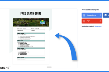 Comment créer / créer un guide de la Terre dans Microsoft Word [Template + Example] 2023