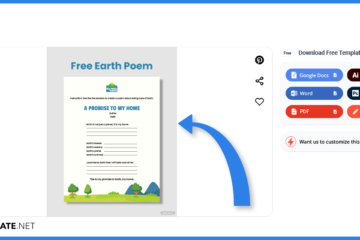 Comment créer / créer un poème de la Terre dans Google Docs [Template + Example] 2023