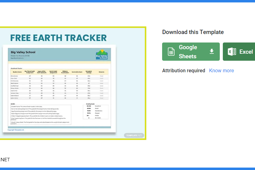 Comment faire / créer un Earth Tracker dans Google Sheets [Template + Example] 2023