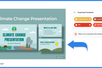 comment créer une présentation sur le changement climatique dans l'exemple de modèle google slides 2023 étape 1 788x