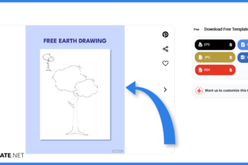 comment faire un dessin de la terre dans l'exemple de modèle google docs 2023 étape