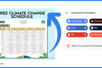 comment créer un programme de changement climatique dans l'exemple de modèle google docs 2023 étape 1 788x
