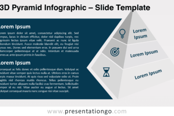 Infographie pyramidale 3D gratuite pour PowerPoint et Google Slides