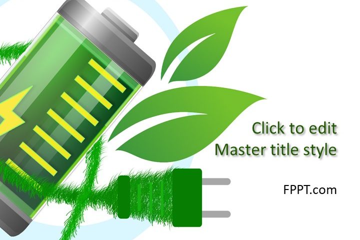Free Green Energy PowerPoint Template