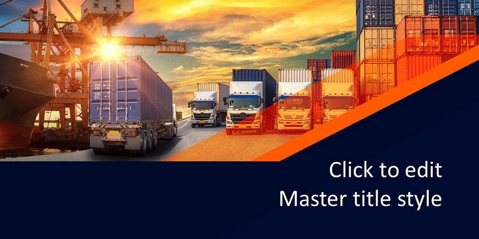 Free Logistics & Transportation PowerPoint Template